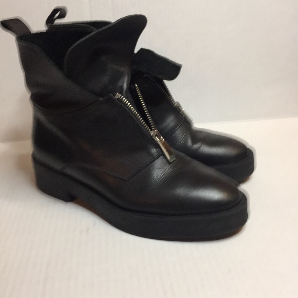 Zara Black Trafaluc Ankle Boot